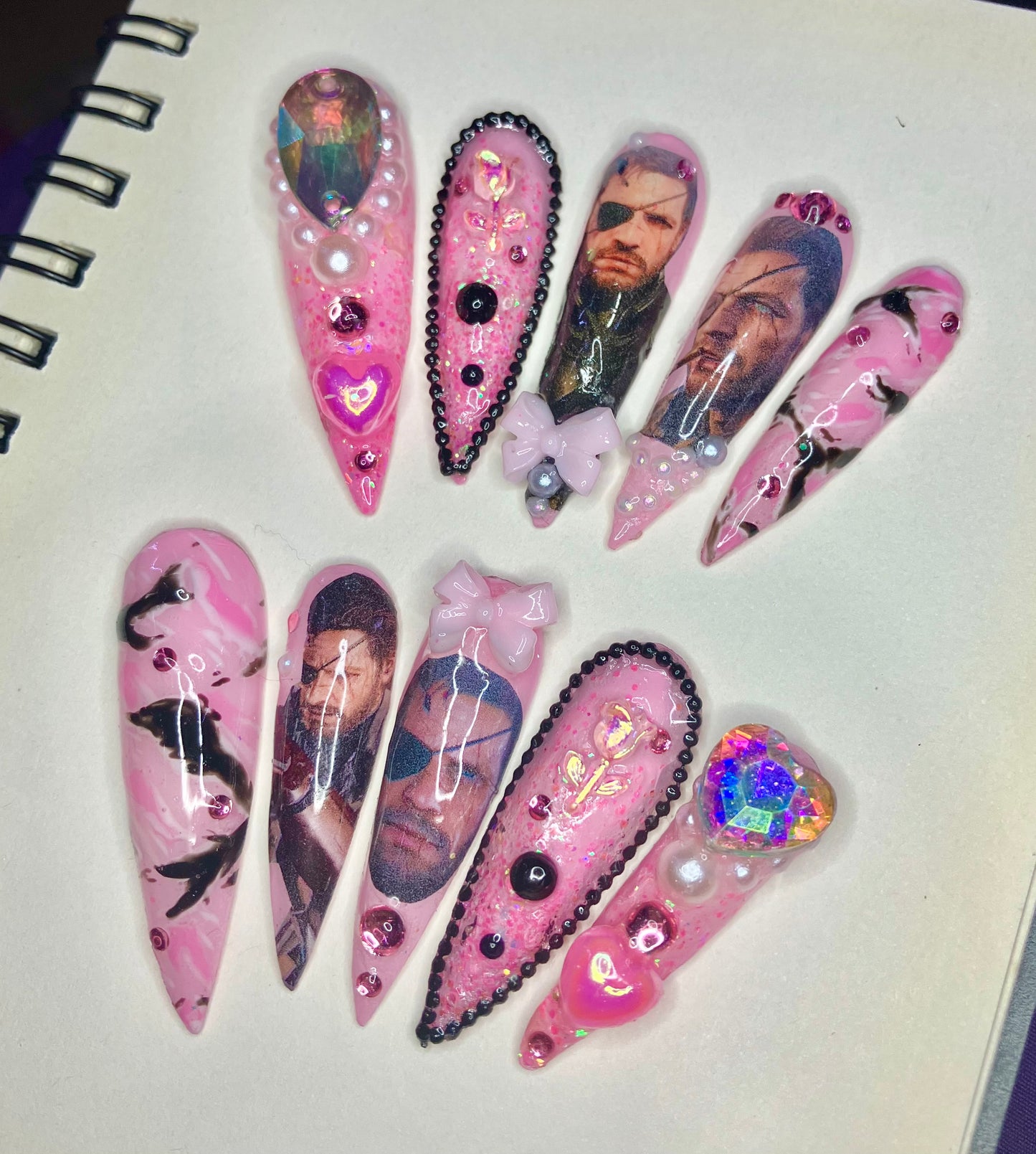 MGS Venom Snake | Press On Nails