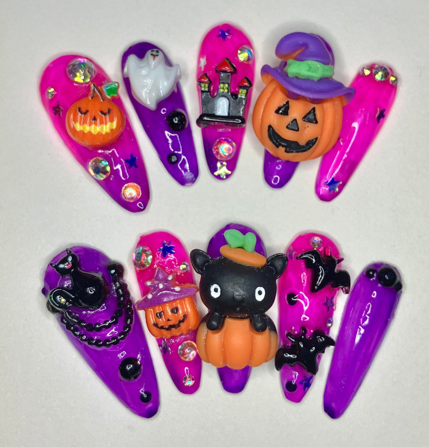 Halloween Jelly | Press On Nails