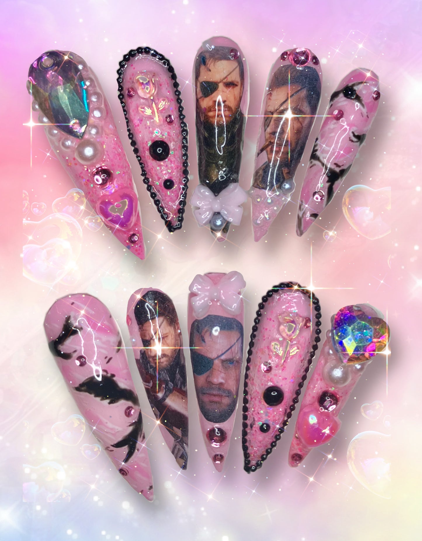 MGS Venom Snake | Press On Nails