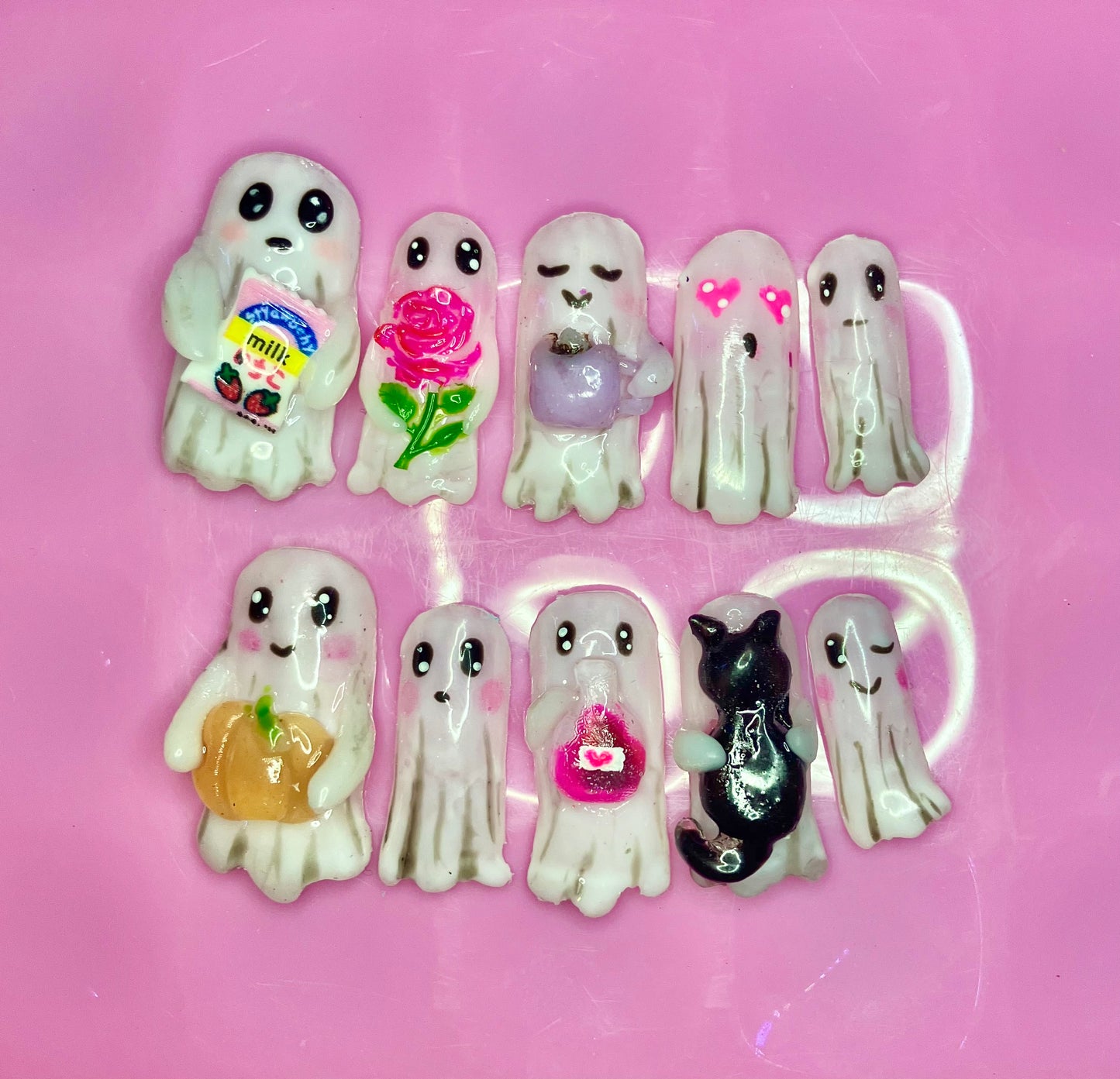 Ghost Nails! | Press On Nails