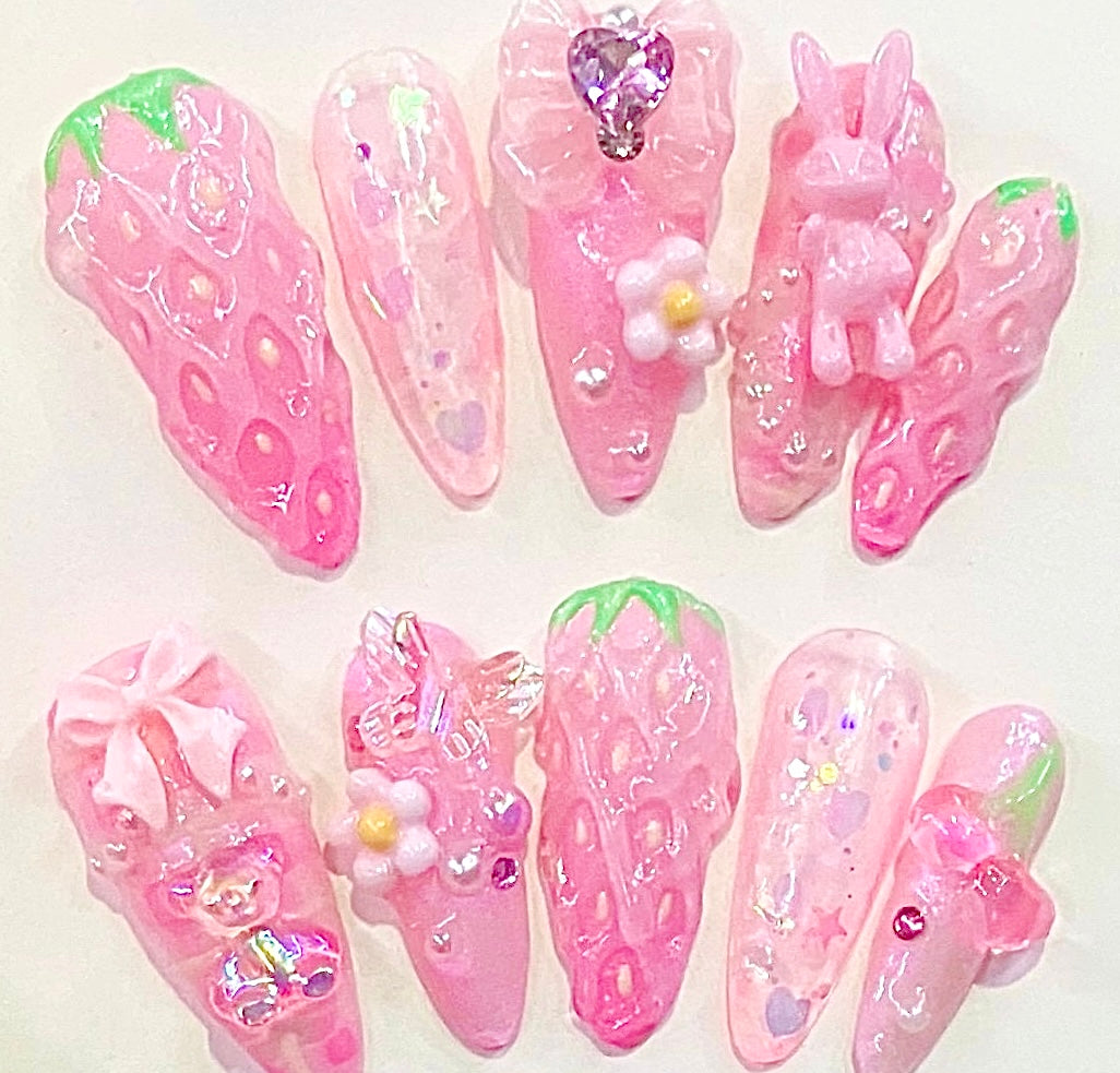 Dreamy Picnic | Press On Nails