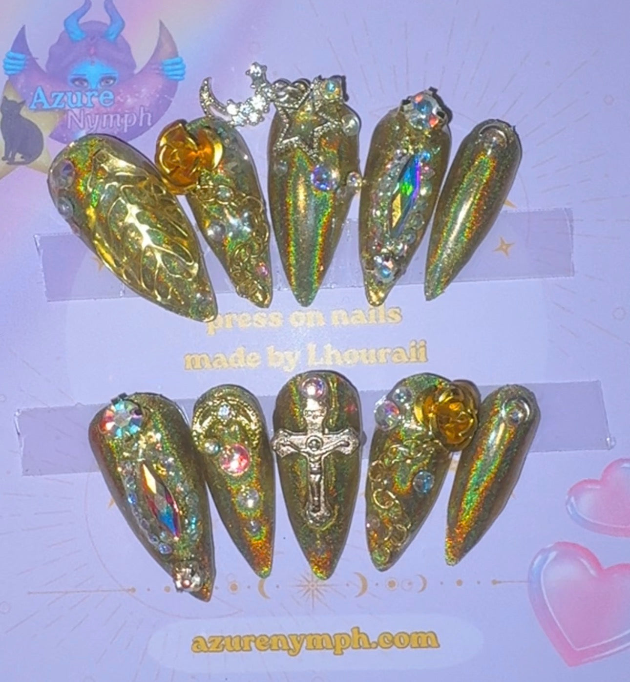 Golden goddess | Press On Nails