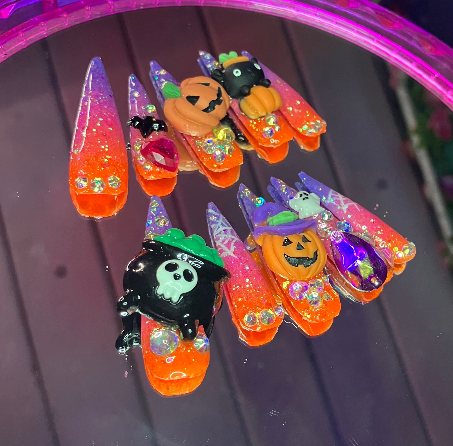 Halloween Kawaii  | Press On Nails