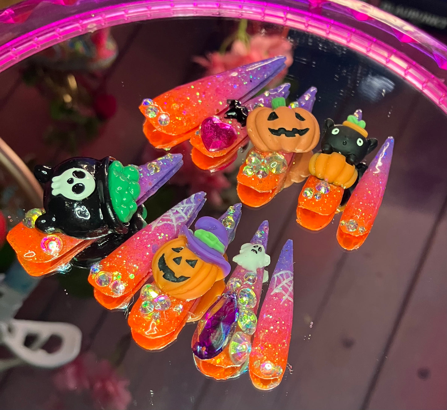 Halloween Kawaii  | Press On Nails