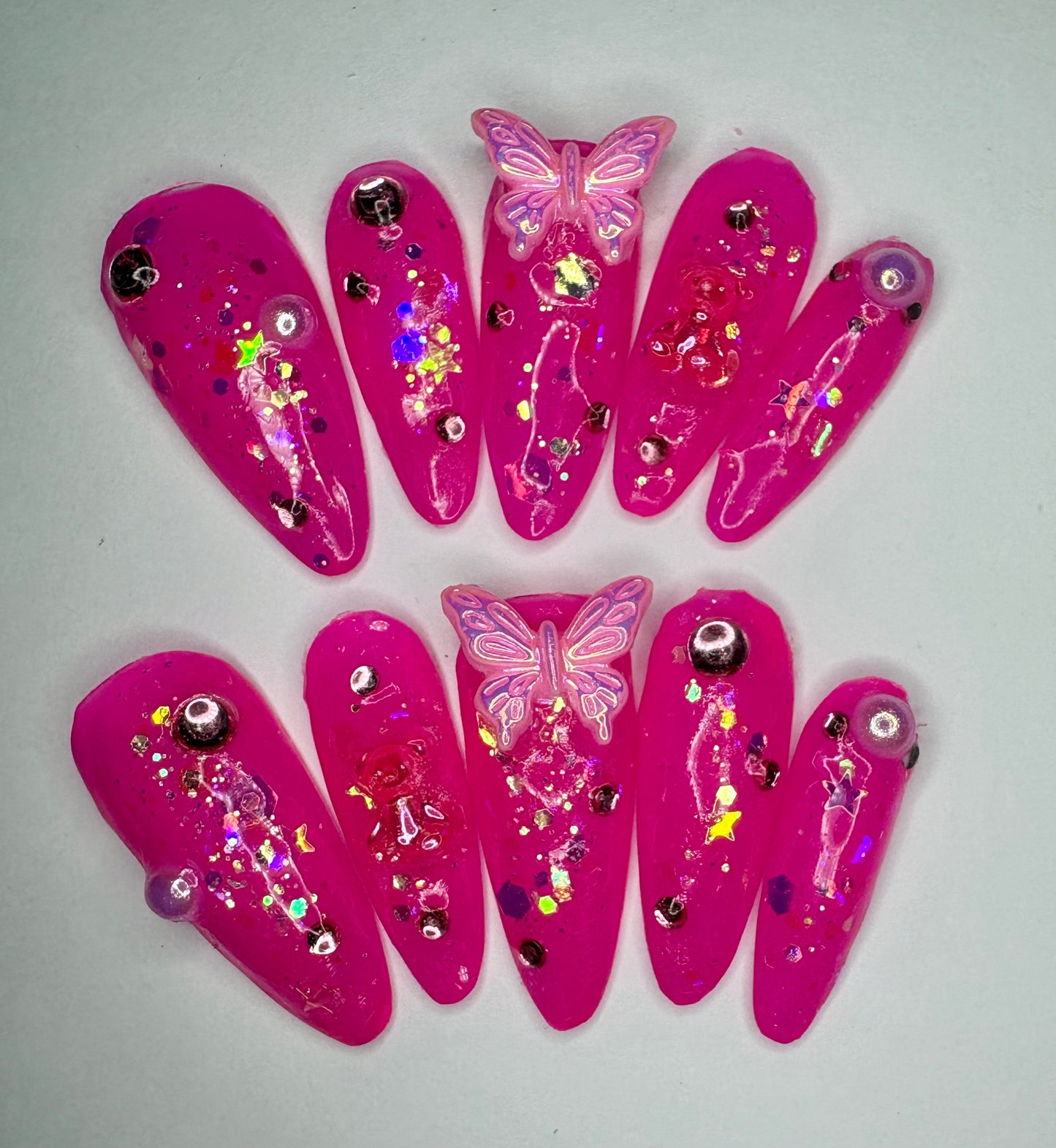 Pink! | Press On Nails