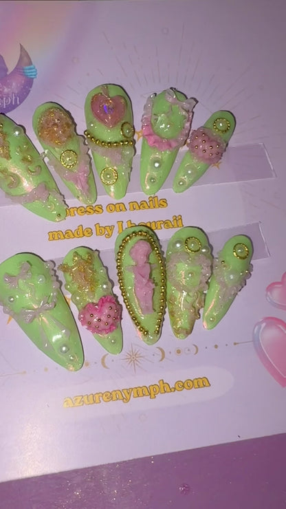 ✨Rococo Frills✨| Press On Nails