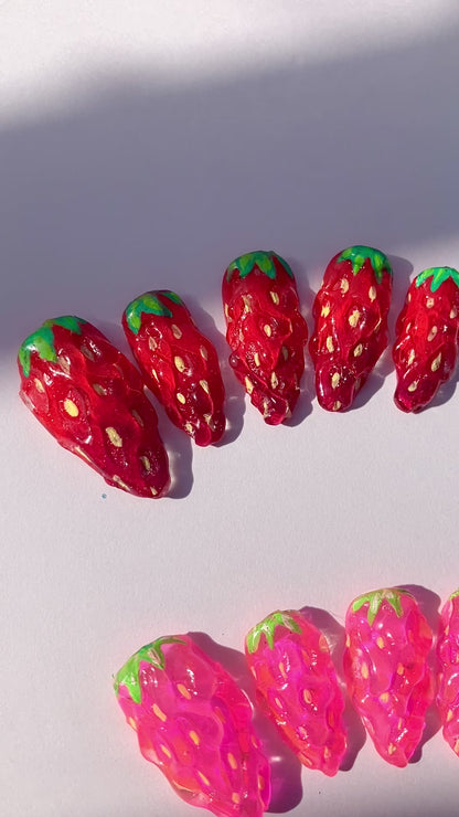 Summer Fruit Platter | press on nails